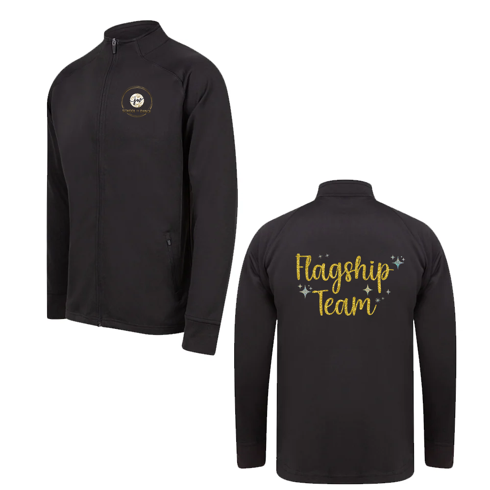 Flagship Team Zip Up Jacket - JW School Of Dance