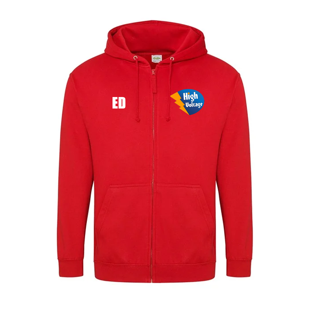 Zip Up Hoodie - High Voltage