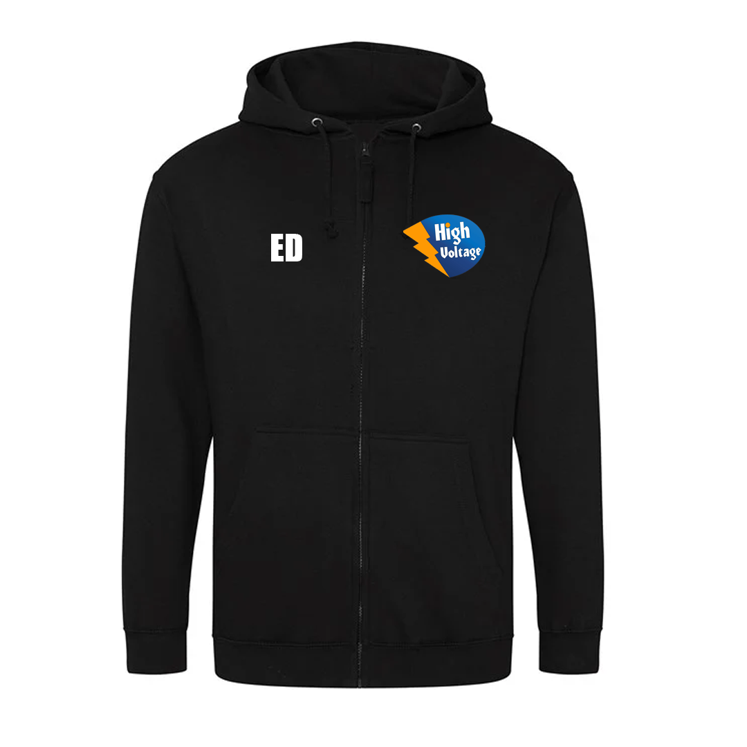 Zip Up Hoodie - High Voltage