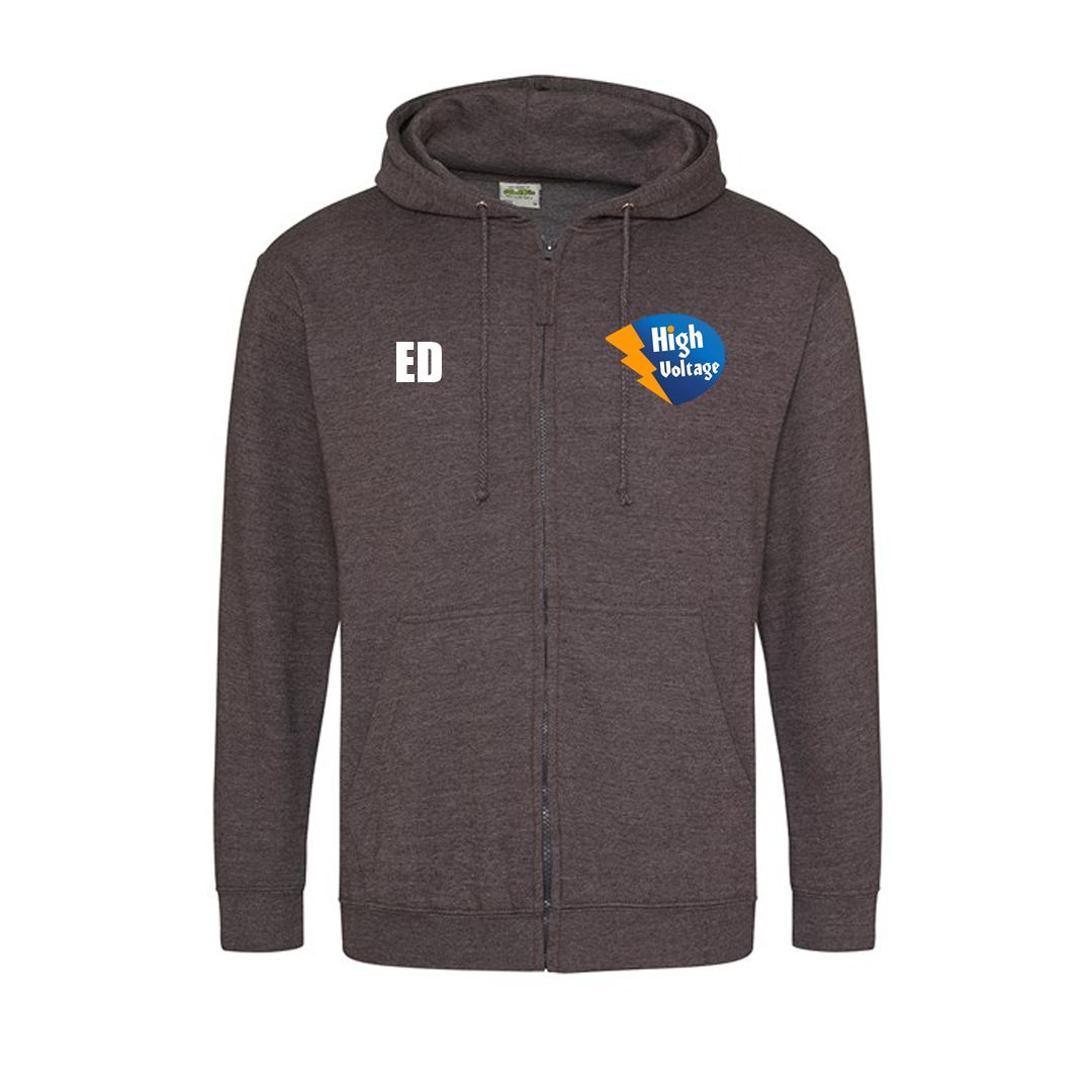 Zip Up Hoodie - High Voltage