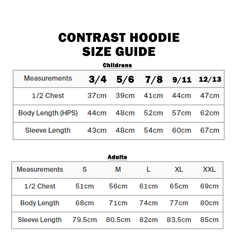 Contrast Hoodie - Ocean Park Rangers FC