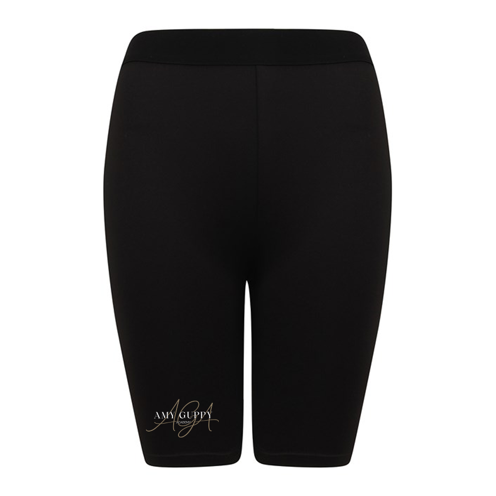 Black Cycling Shorts - Amy Guppy Academy