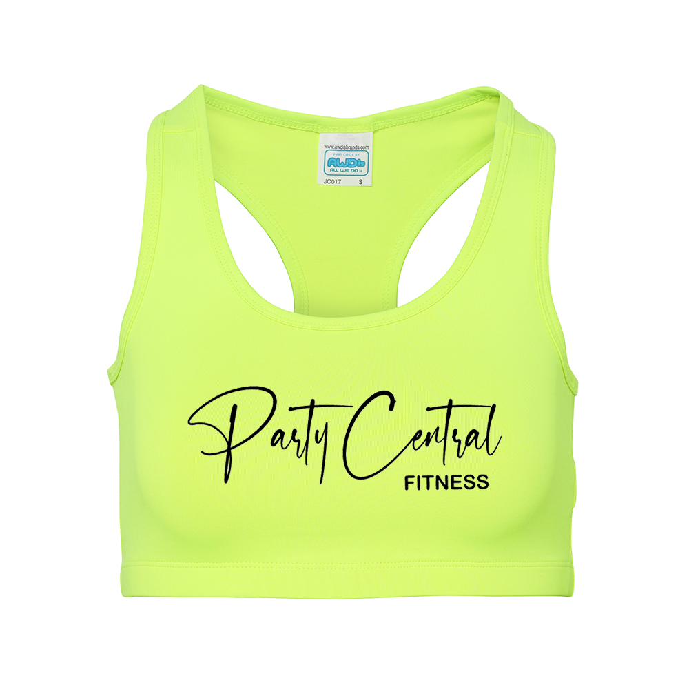 Neon Crop top - Party Central Fitness