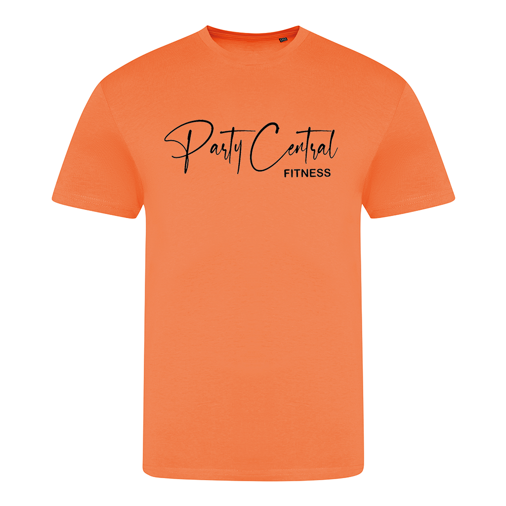 Neon Party Central Fitness Performance style Unisex Tshirt