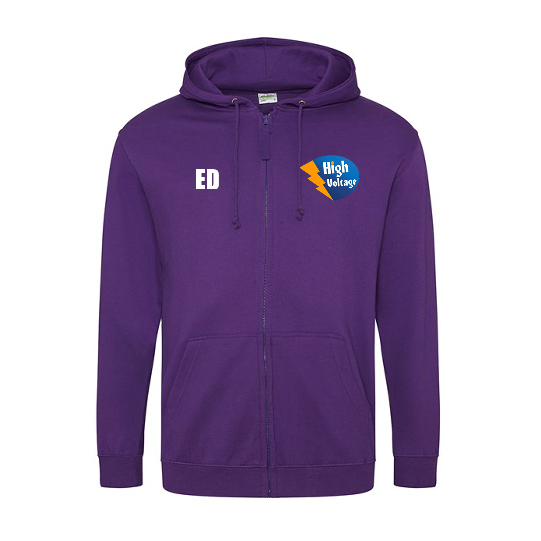 Zip Up Hoodie - High Voltage