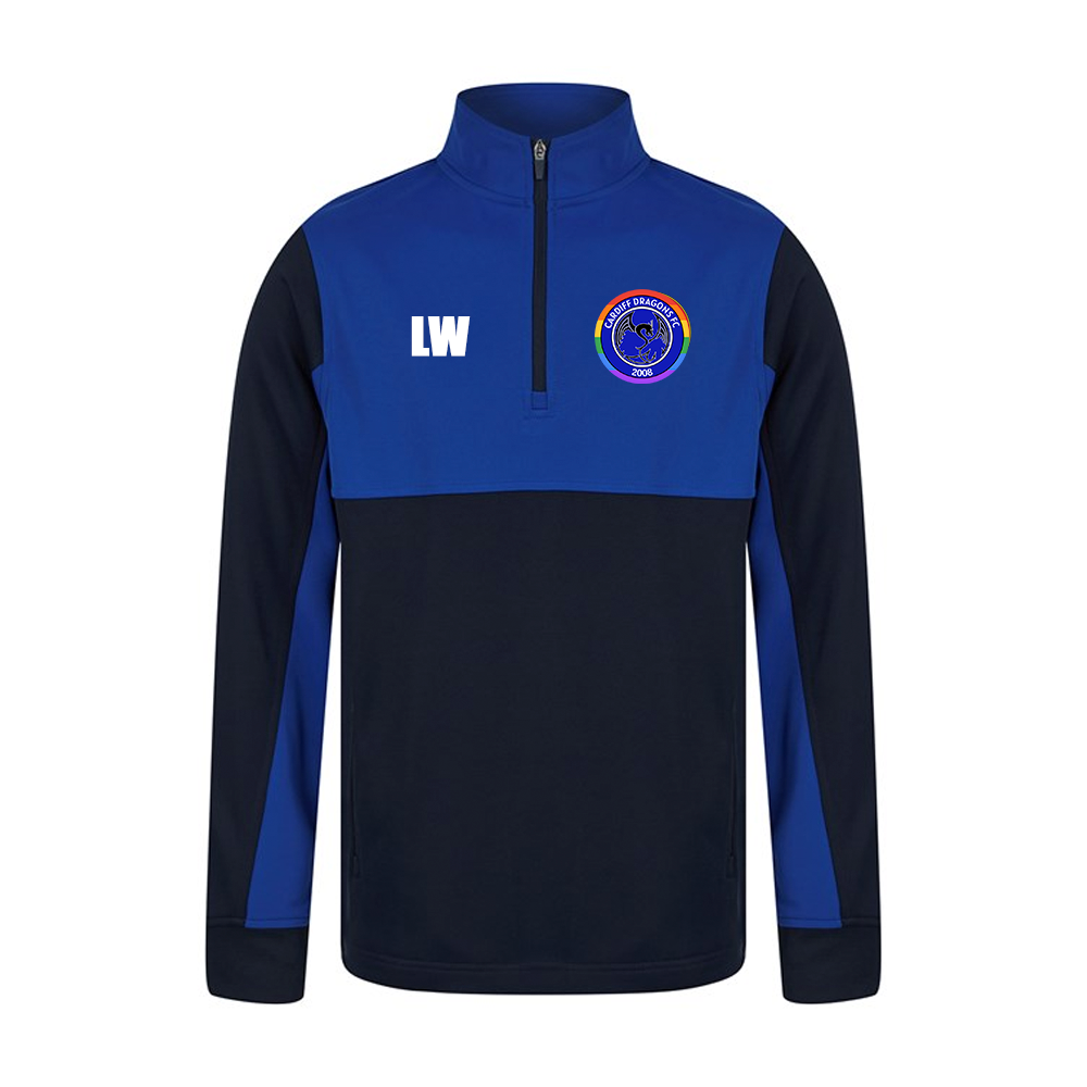 Quarter Zip - Cardiff Dragons FC