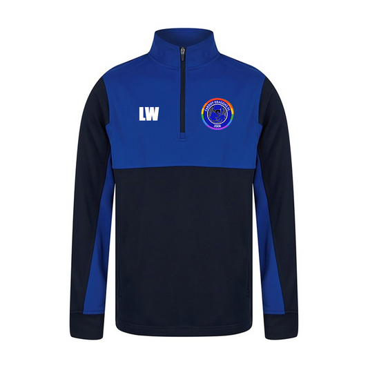 Quarter Zip - Cardiff Dragons FC