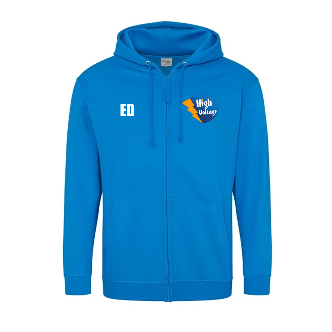 Zip Up Hoodie - High Voltage