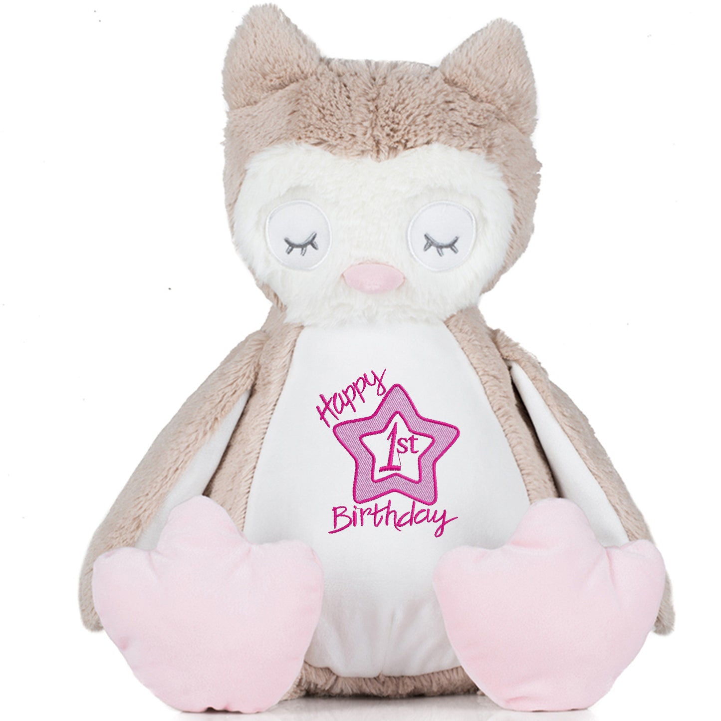 Gorgeous Personalised Owl - 1st Birthday