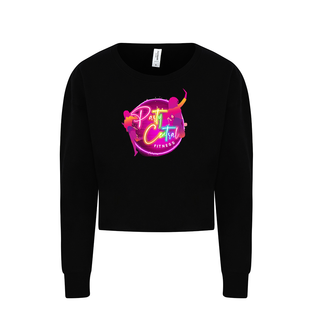 Party Central Fitness Cropped Sweater