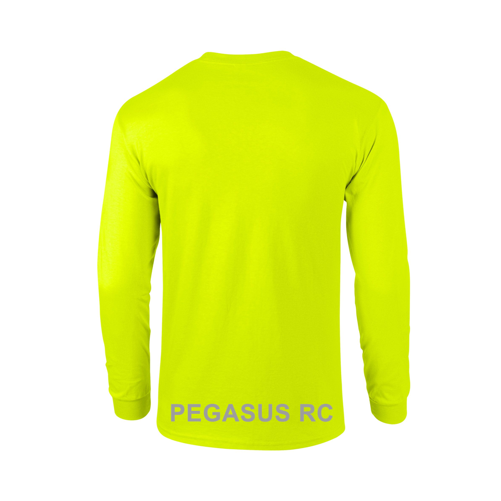 Neon Yellow Long Sleeve Cool Tshirt - Pegasus RC