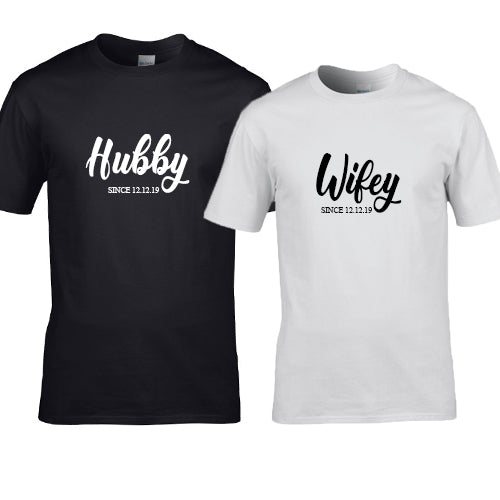 Hubby & Wifey Tees