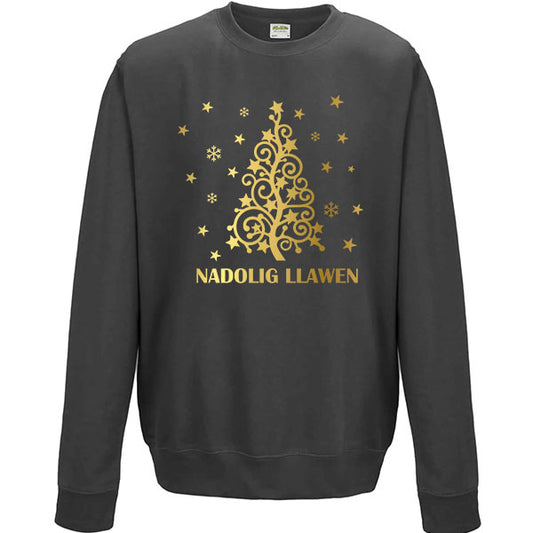 Adults Nadolig Llawen Christmas Jumper v2
