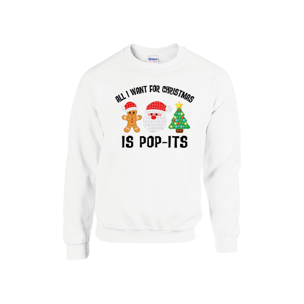 All I Want For Christmas Is Pop Its - Pop Its Christmas Jumper