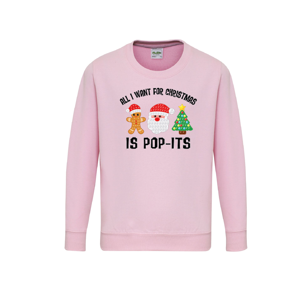 All I Want For Christmas Is Pop Its - Pop Its Christmas Jumper