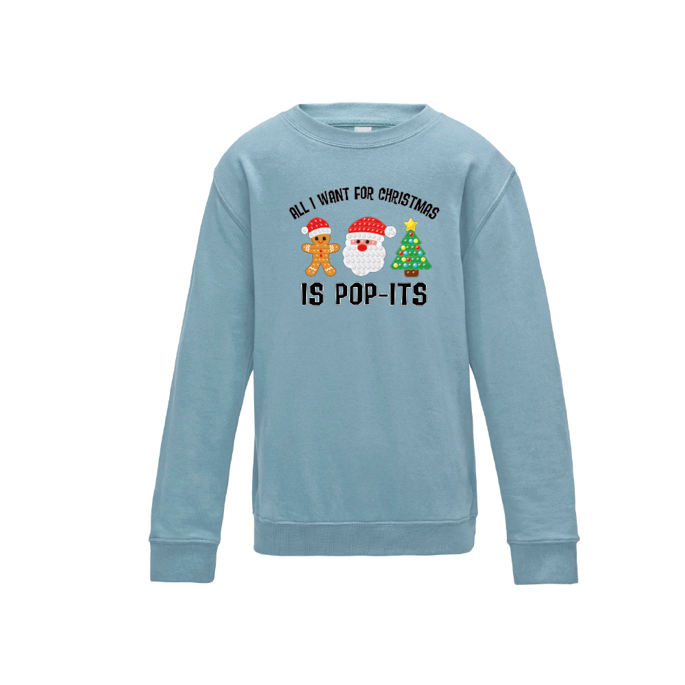 All I Want For Christmas Is Pop Its - Pop Its Christmas Jumper