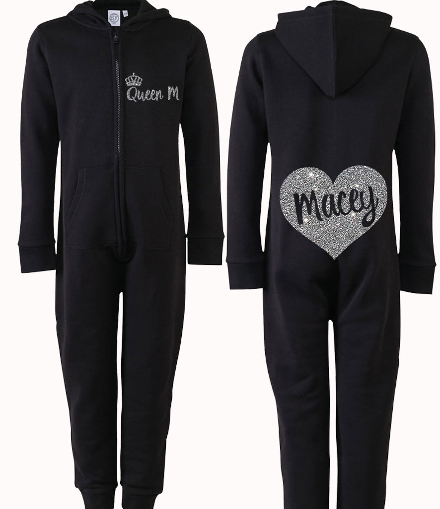 Queen Heart Personalised Onesie