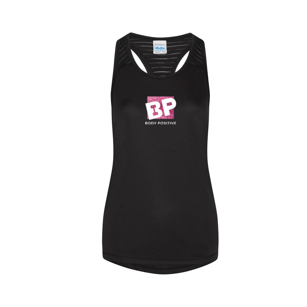 Vest Black Centered - Body Positive