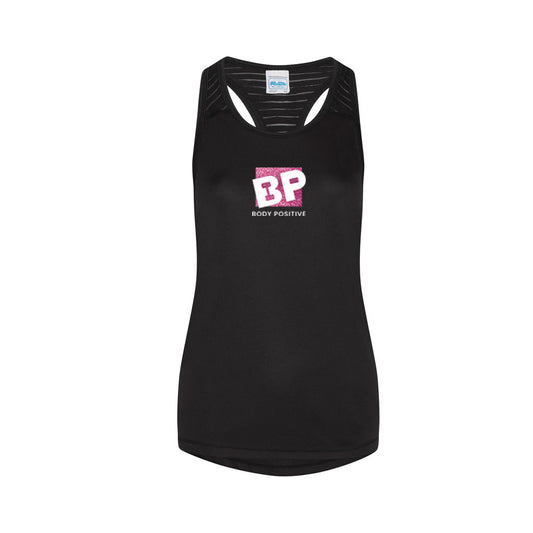 Vest Black Centered - Body Positive