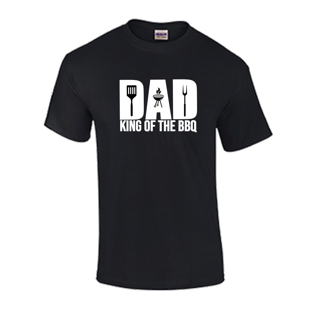 Dad King of The BBQ tshirt