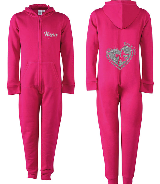 Born To Dance Heart Personalised Onesie