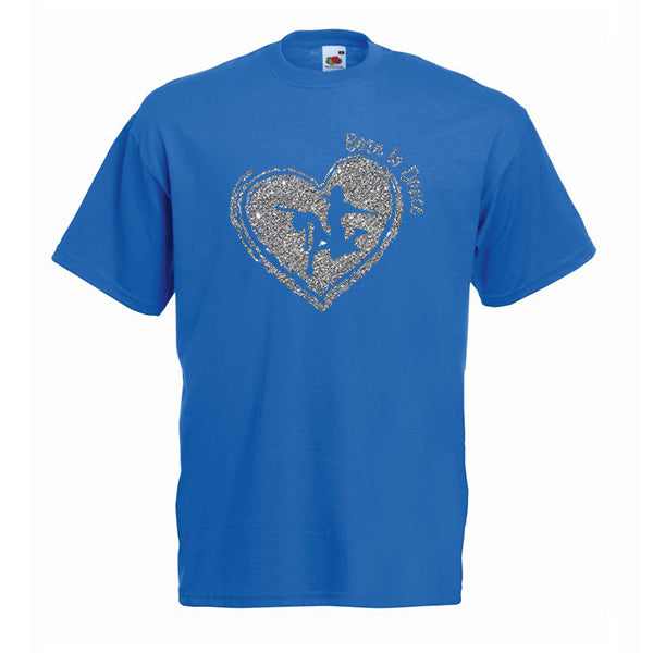 Born To Dance Heart Tshirt