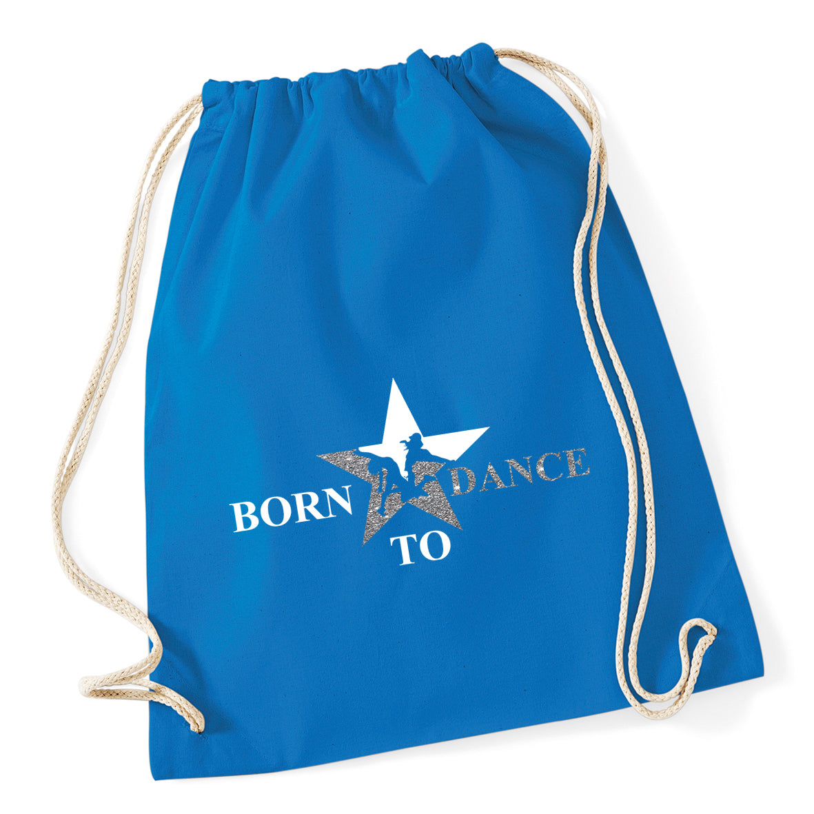 Born To Dance Star Drawstring Bag