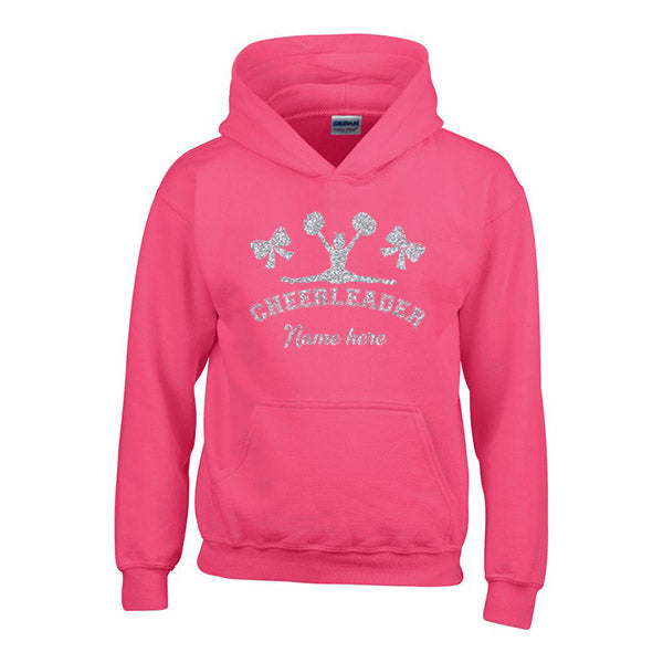 Silhouette Personalised Cheerleading Hoodie