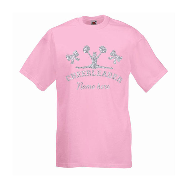 Silhouette Personalised Cheerleading Tshirt