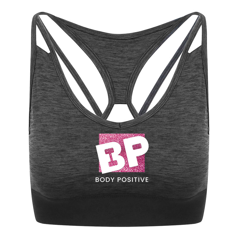 Body Positive Ladies Cool Cross Back Crop Top