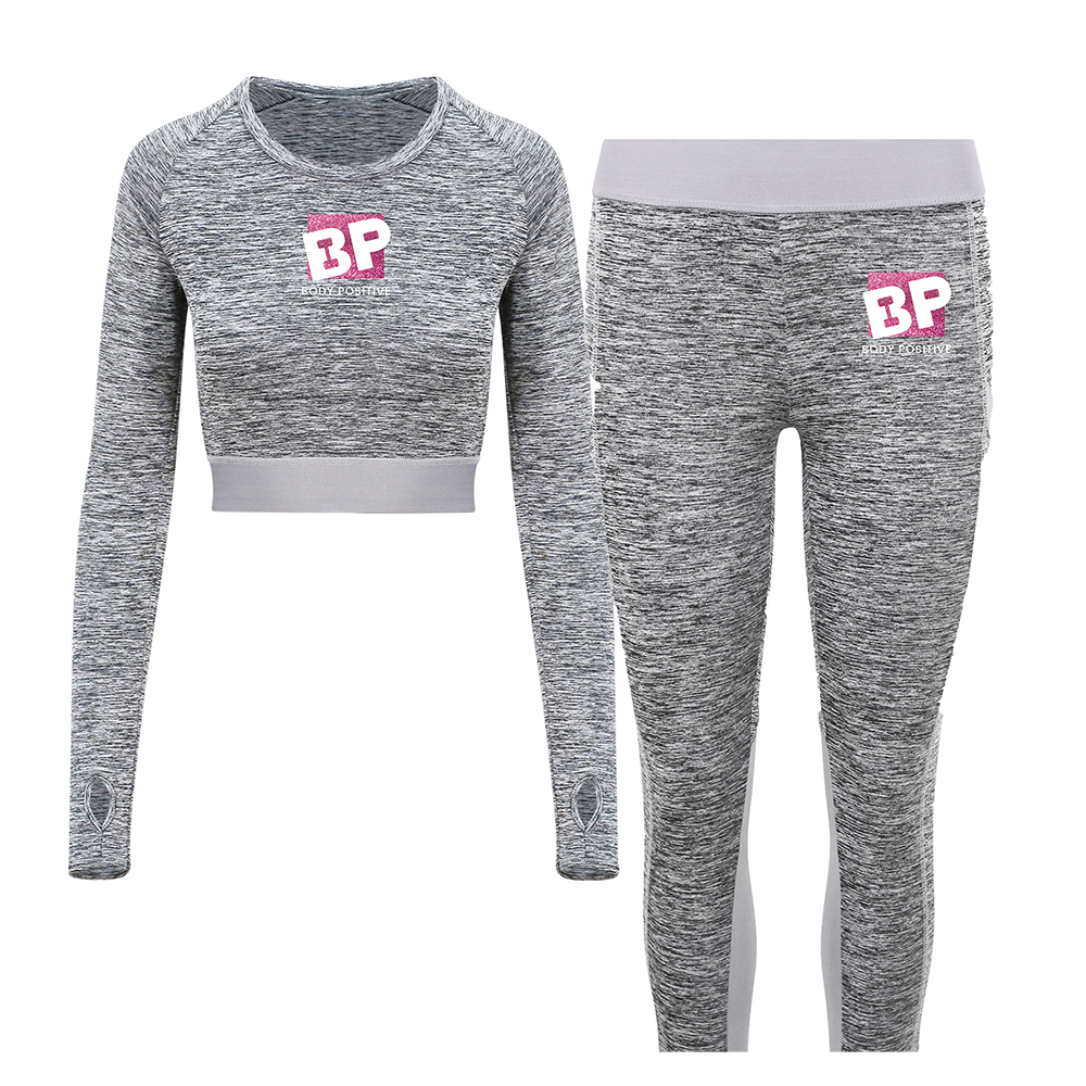 Leggings and Crop set- Body Positive