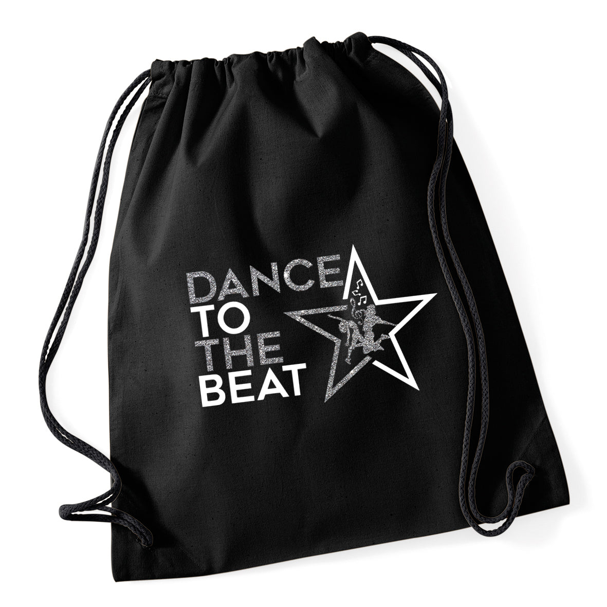 Dance To The Beat Drawstring Bag