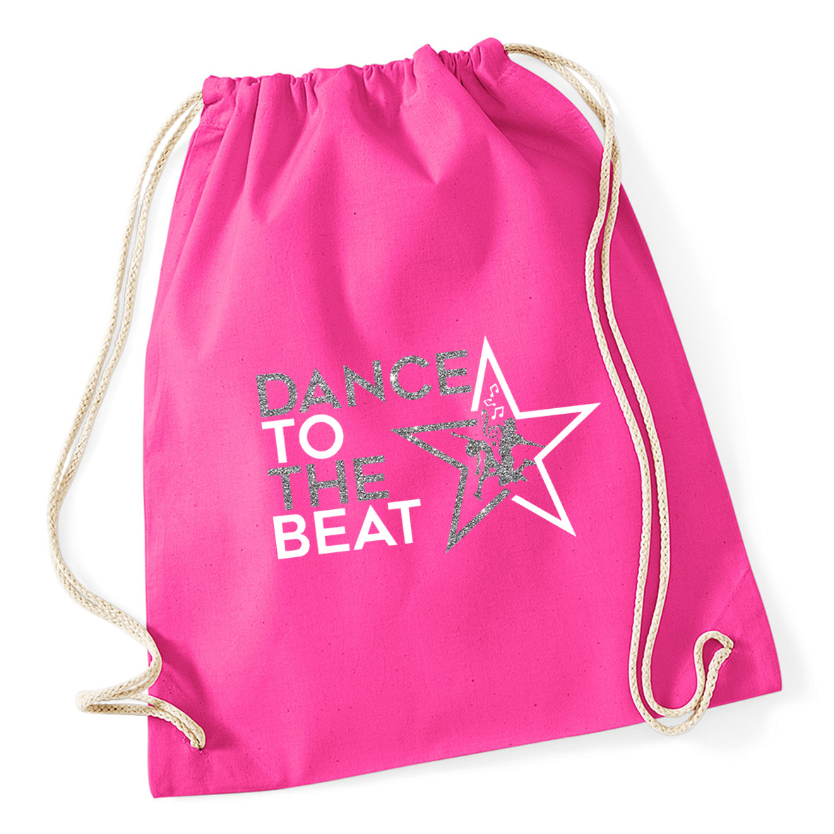 Dance To The Beat Drawstring Bag