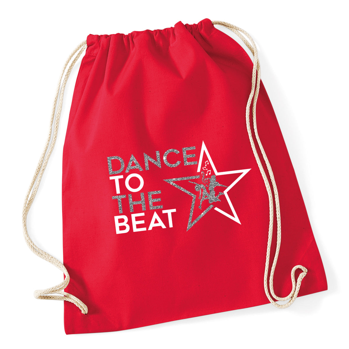 Dance To The Beat Drawstring Bag