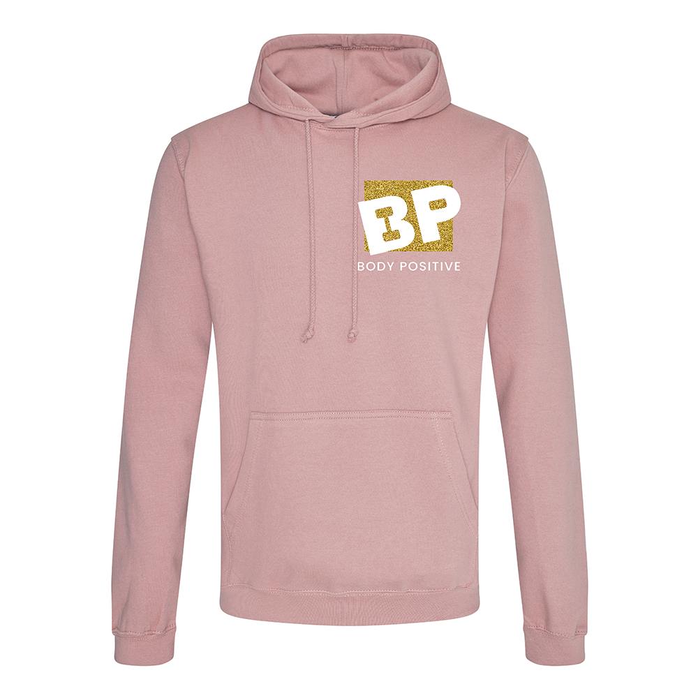Dusty Pink Hoodie - Body Positive