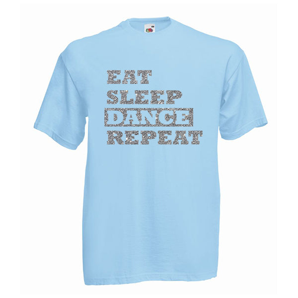 Eat Sleep Dance Repeat Dancing Tshirt
