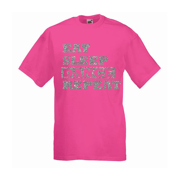 Eat Sleep Dance Repeat Dancing Tshirt