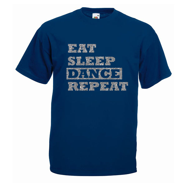 Eat Sleep Dance Repeat Dancing Tshirt
