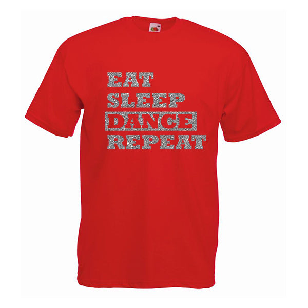 Eat Sleep Dance Repeat Dancing Tshirt