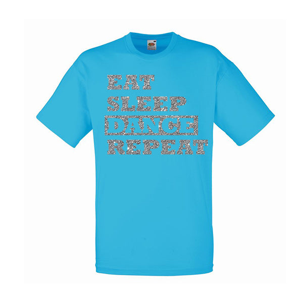 Eat Sleep Dance Repeat Dancing Tshirt