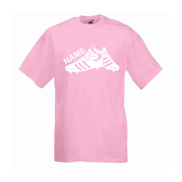 Football Boots Personalised Tshirt