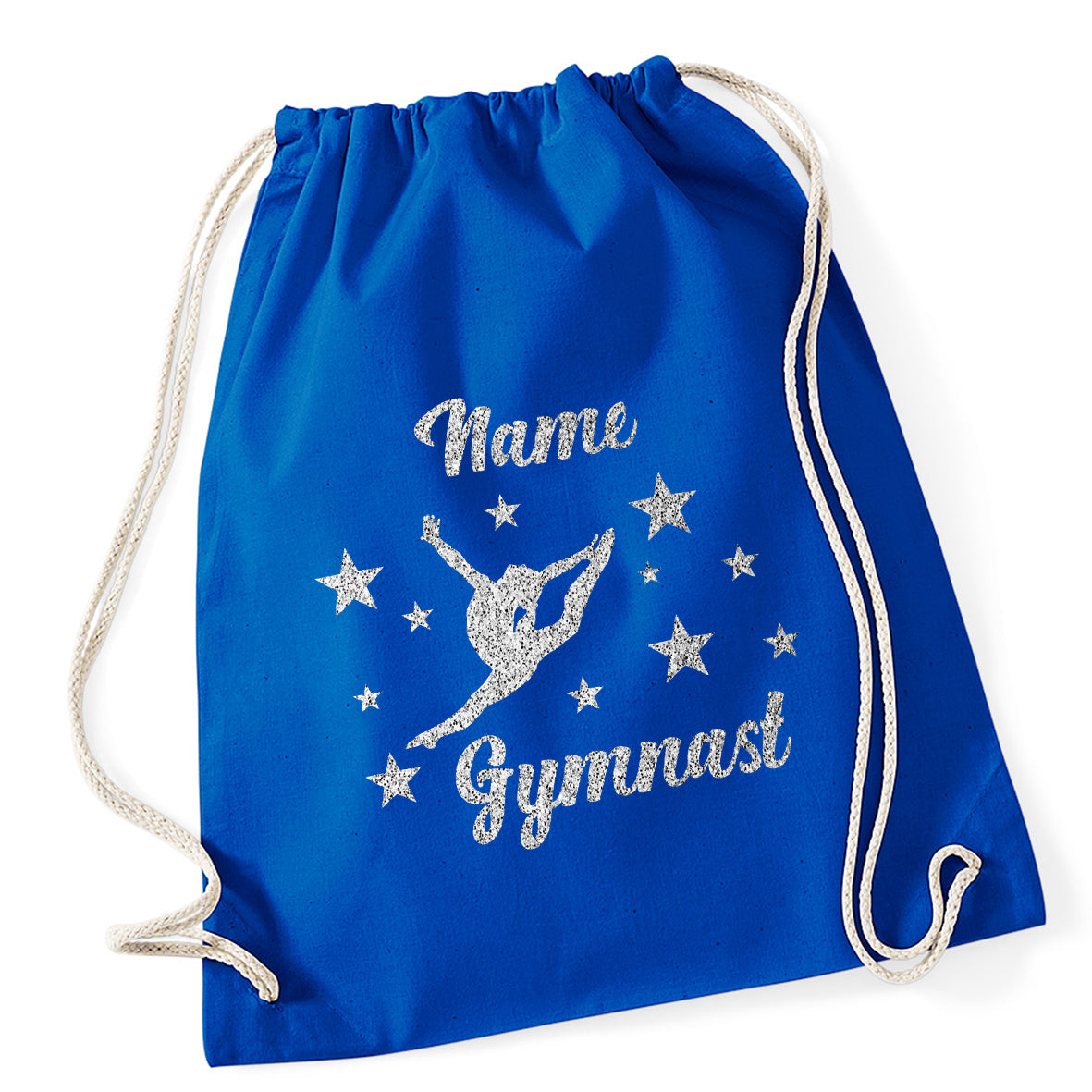 Gymnast Stars Drawstring Bag