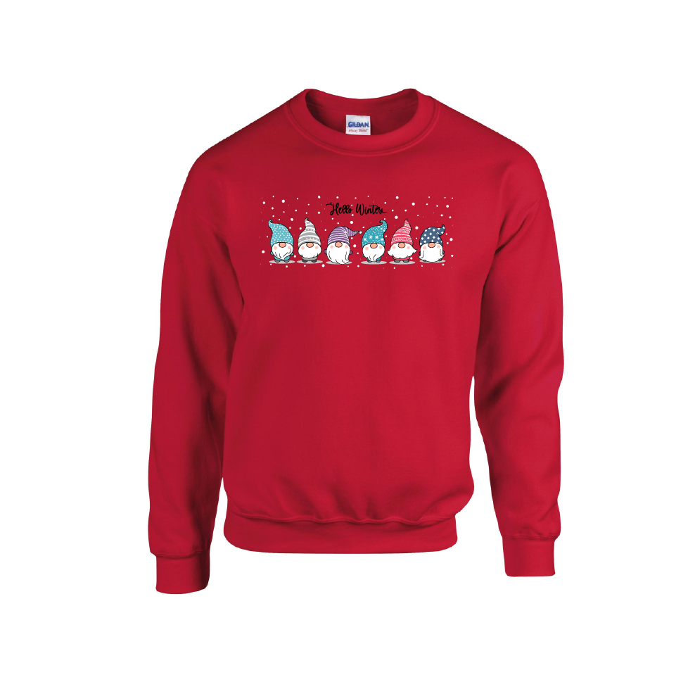 'Happy Winter' Gnomes Christmas Jumper