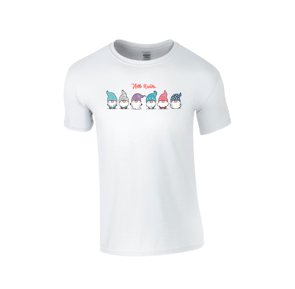 'Happy Winter' Gnomes - Christmas Tshirt
