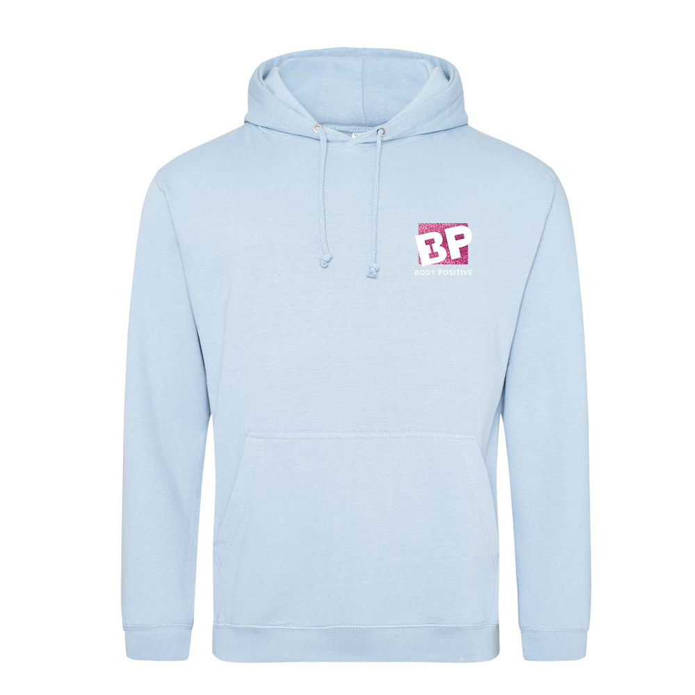 Hoodie Sky Blue- Body Positive