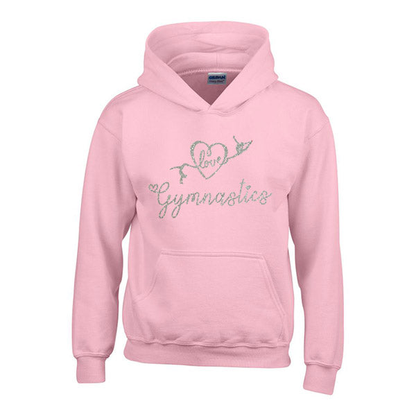 Love Gymnastics Personalised Hoodie