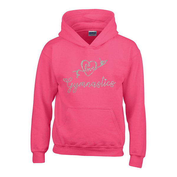 Love Gymnastics Personalised Hoodie