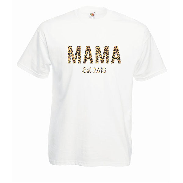 Mama Est Slogan Tshirt