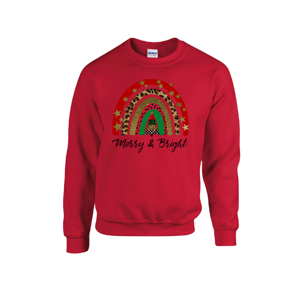 Merry & Bright Christmas- Christmas Jumper