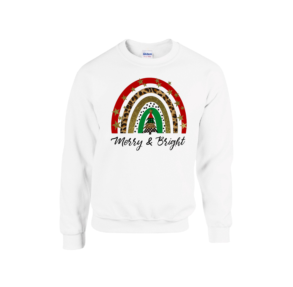 Merry & Bright Christmas- Christmas Jumper